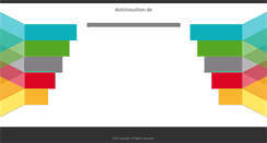 Desktop Screenshot of dutchauction.de